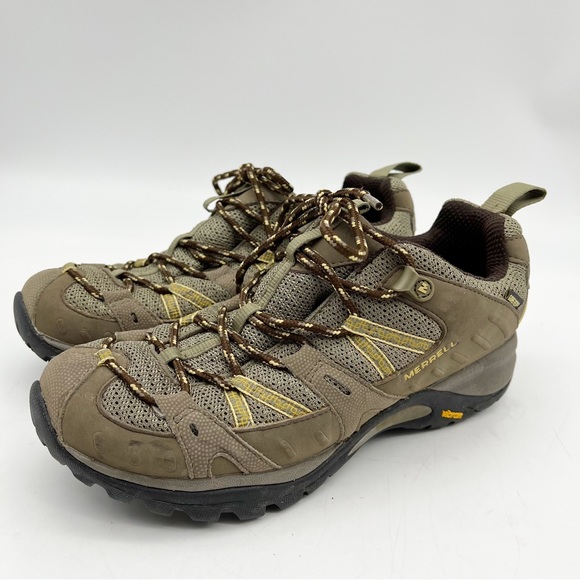 Merrell Siren Sport Gore-tex brown xcr vibram hiking outdoor gore Tex 7.5 - Picture 3 of 11